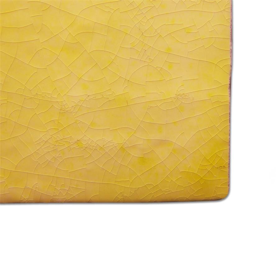 Menorca Lemon Yellow 4x4 Glossy Ceramic Tile Merola