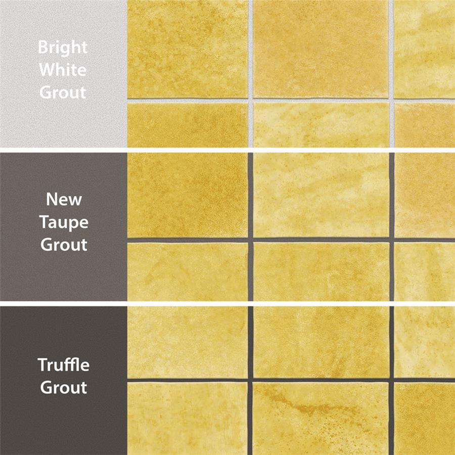Menorca Lemon Yellow 4x4 Glossy Ceramic Tile Merola