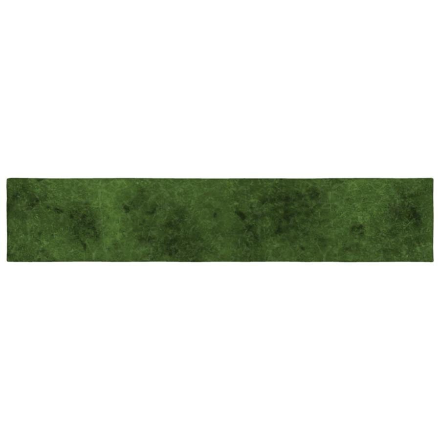Menorca Tourmaline Green 2.5x13 Glossy Ceramic Tile Merola