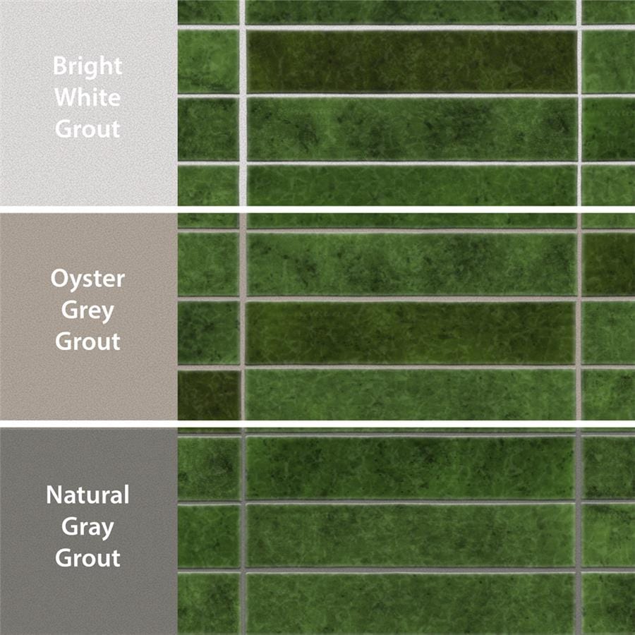 Menorca Tourmaline Green 2.5x13 Glossy Ceramic Tile Merola
