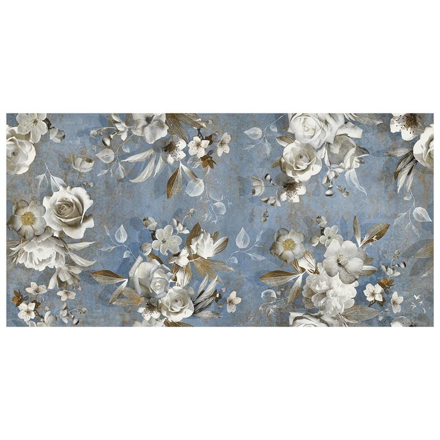 Parete Setoso Blue 23.5x47 Porcelain Tile Merola