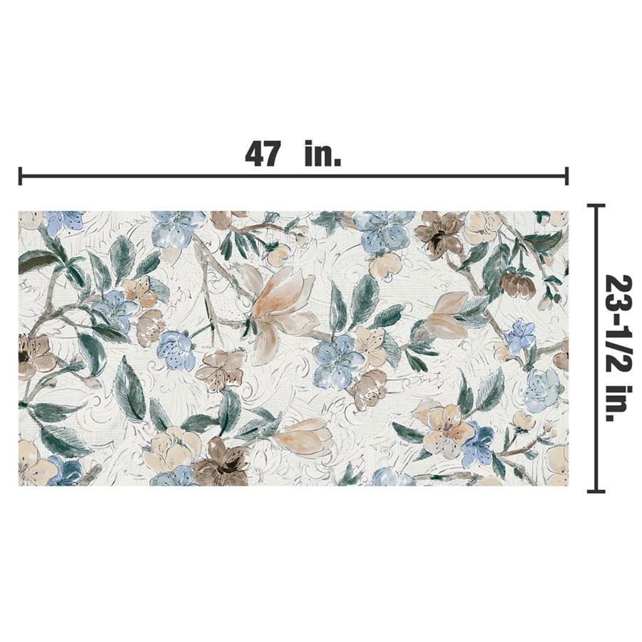 Parete Setoso White 23.5x47 Porcelain Tile Merola