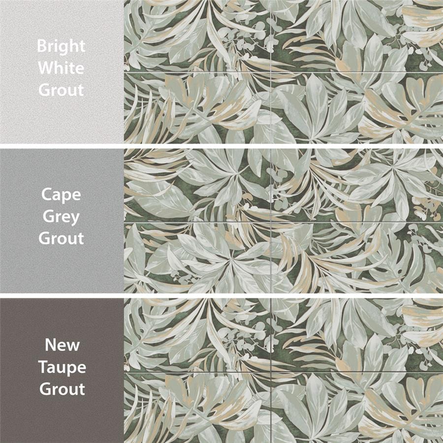 Parete Tropici Green 23.5x47 Porcelain Tile Merola