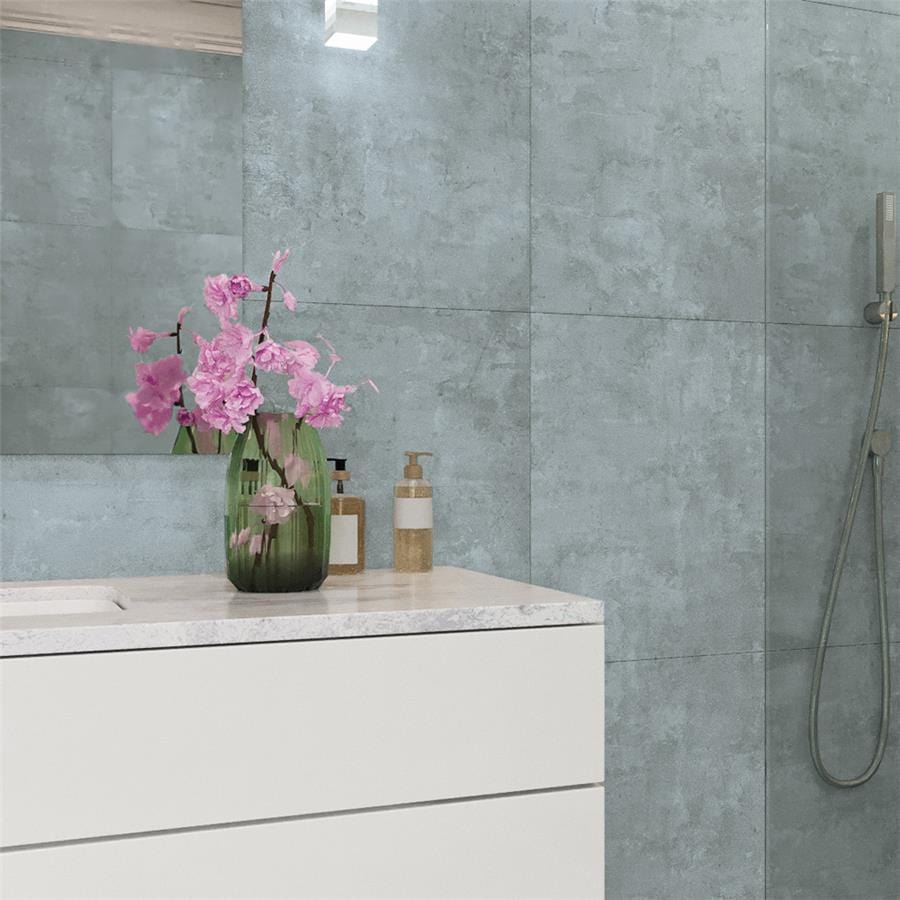 Pictura Aquileia Blue 23.5x47 Porcelain Tile Merola
