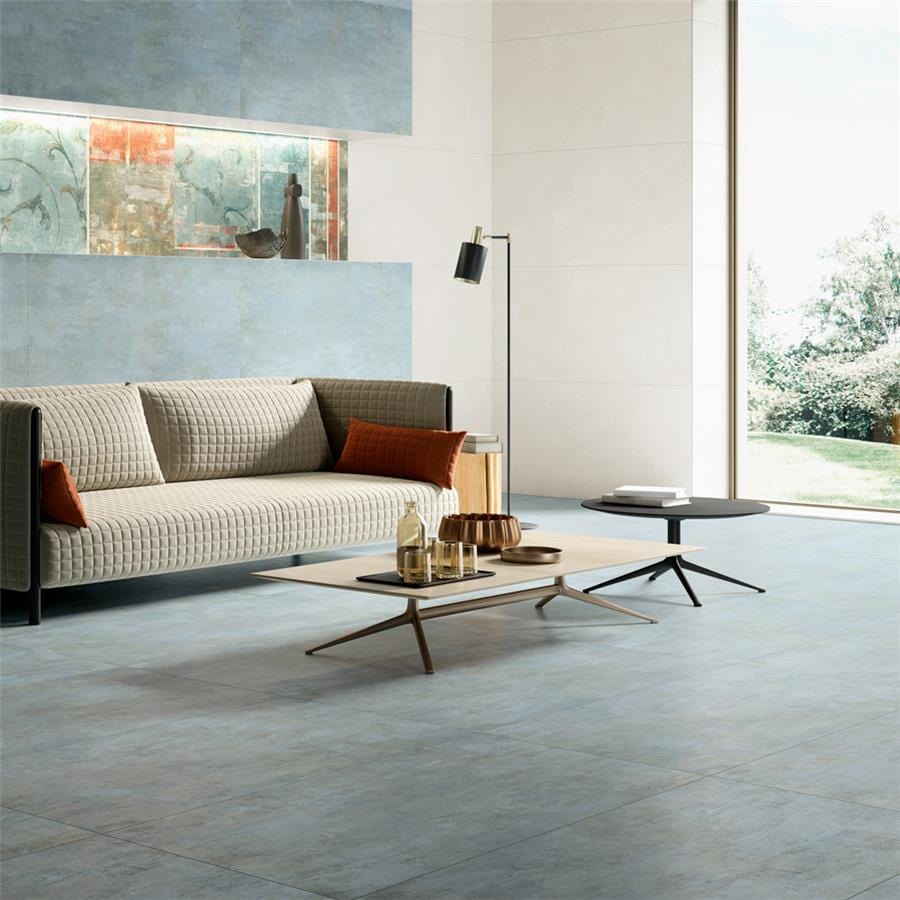 Pictura Aquileia Blue 23.5x47 Porcelain Tile Merola