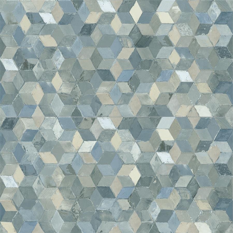 Pictura Faber Aquileia Blue 23.5x47 Porcelain Tile Merola