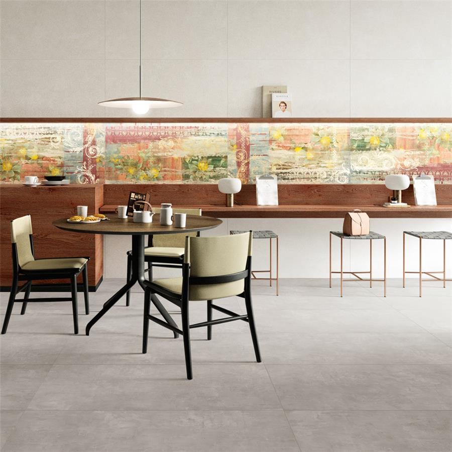 Pictura Capua Grey 23.5x47 Porcelain Tile Merola