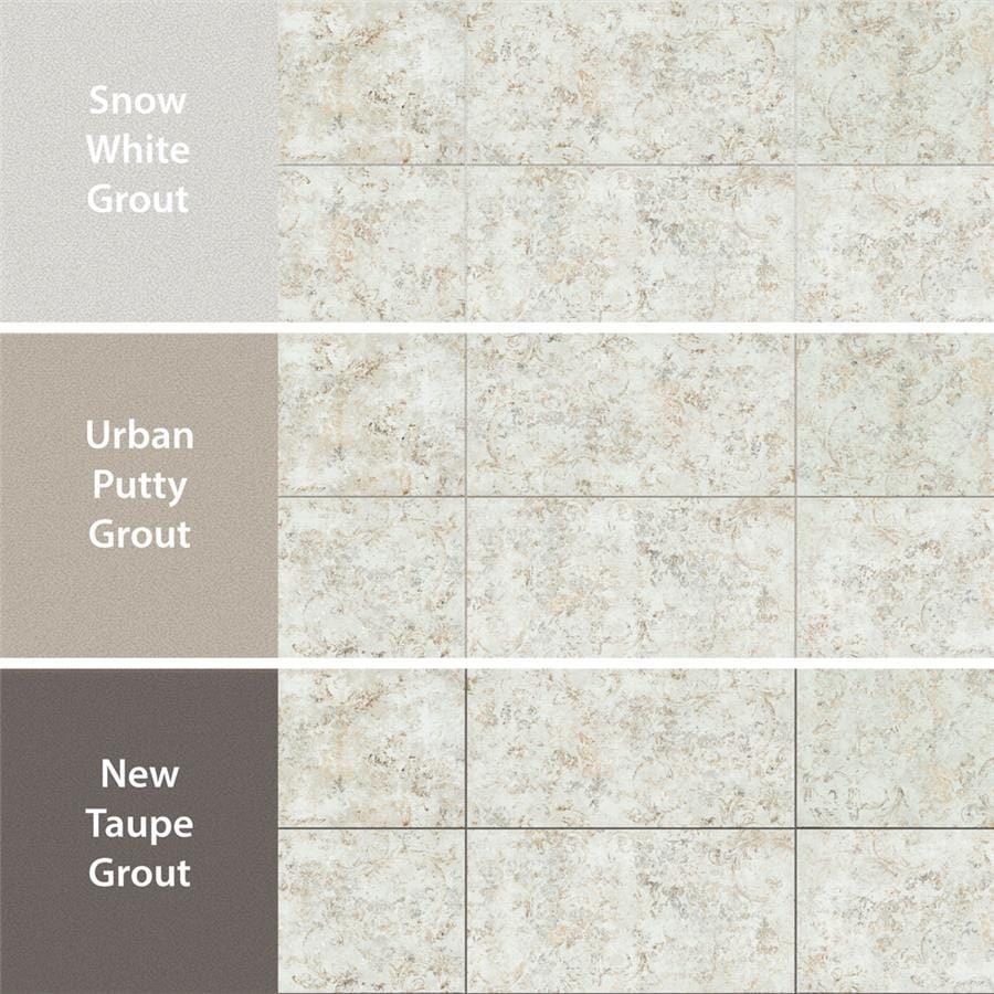 Pictura Frammenti White 23.5x47 Porcelain Tile Merola