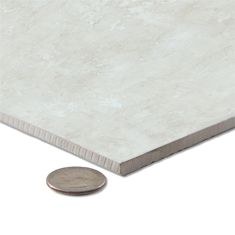 Pictura Luni White 23.5x47 Porcelain Tile Merola