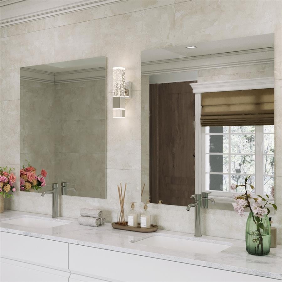 Pictura Luni White 23.5x47 Porcelain Tile Merola