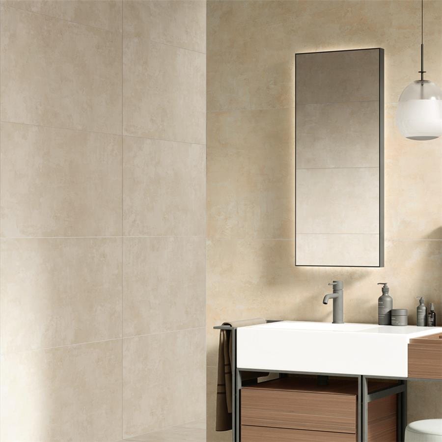 Pictura Veleia Beige 23.5x47 Porcelain Tile Merola