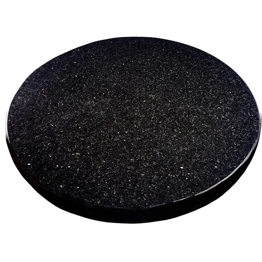 Black Galaxy 14" Barstool Tops Granite Tile Ocean Pool Mosaics