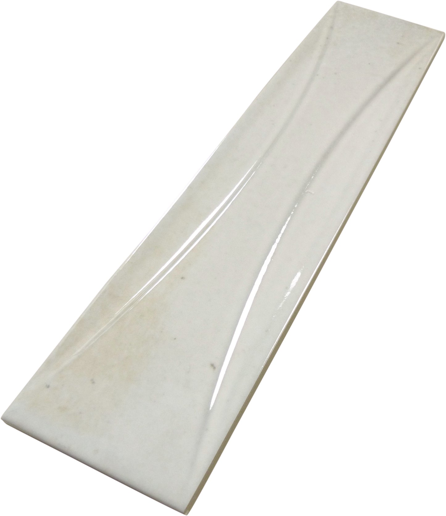 Boutique Antique White Relief 3x12 Porcelain Tile Ocean Pool Mosaics