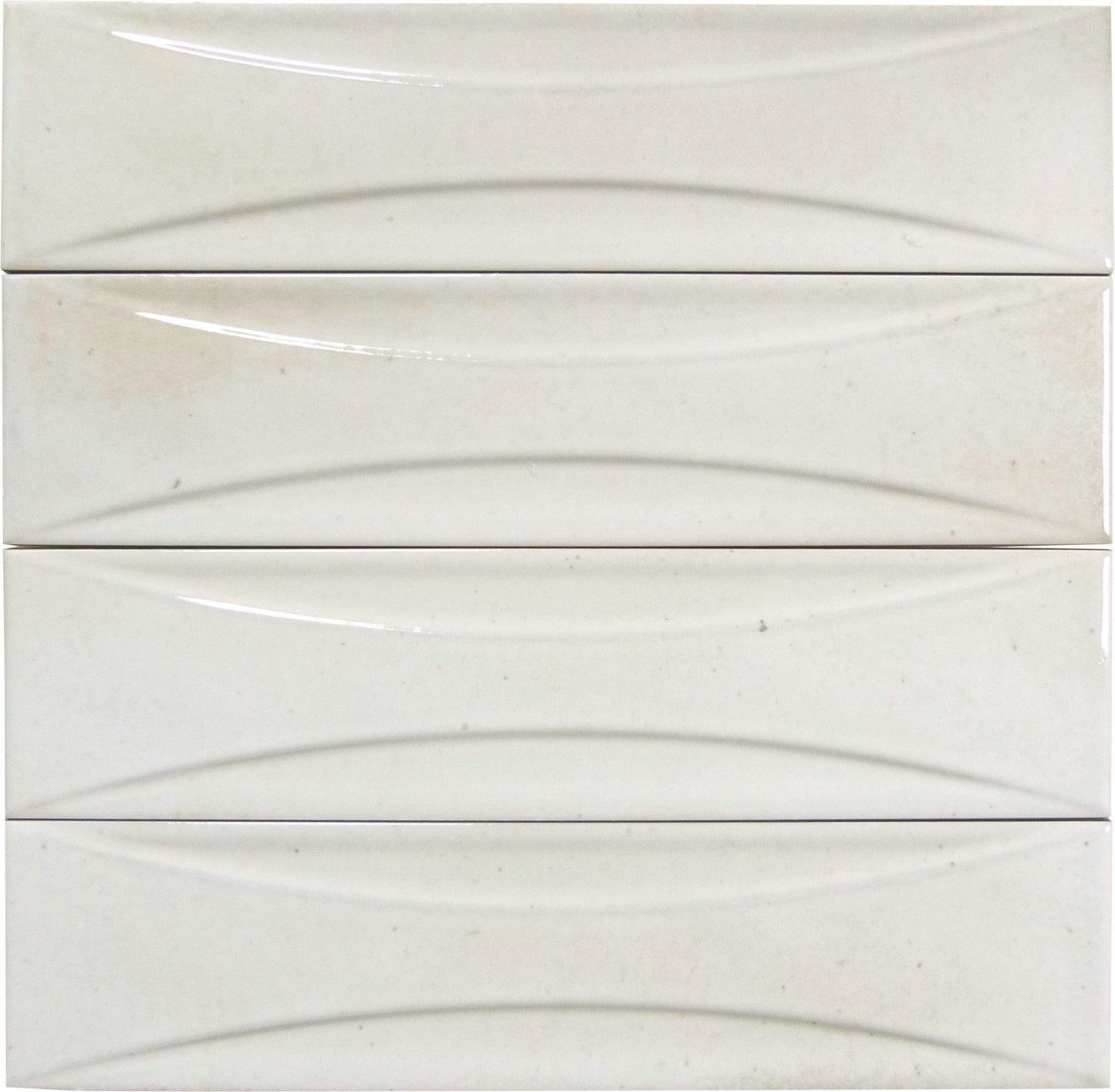 Boutique Antique White Relief 3x12 Porcelain Tile Ocean Pool Mosaics