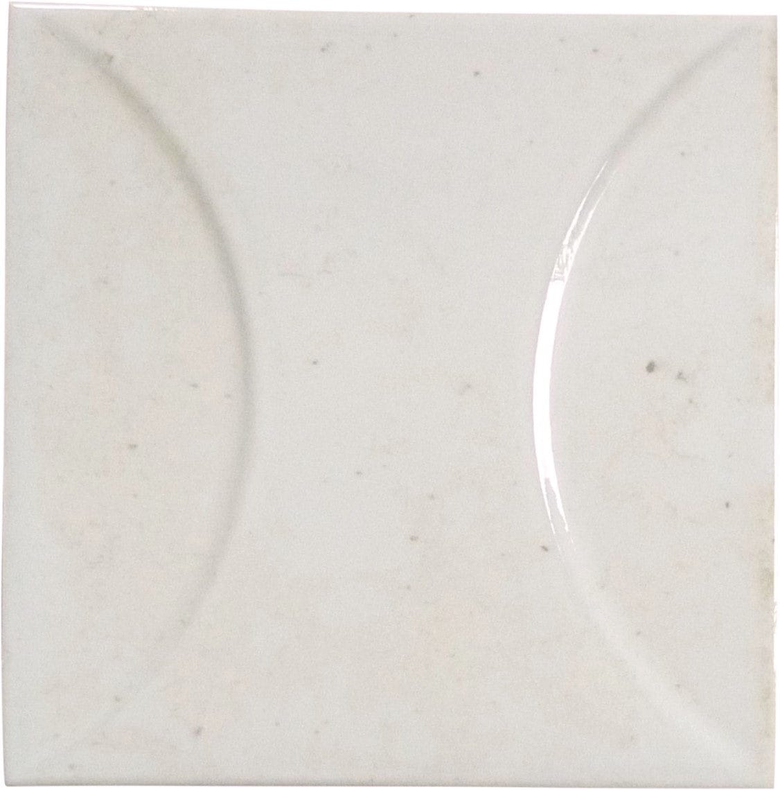 Boutique Antique White Relief 6x6 Porcelain Tile Ocean Pool Mosaics