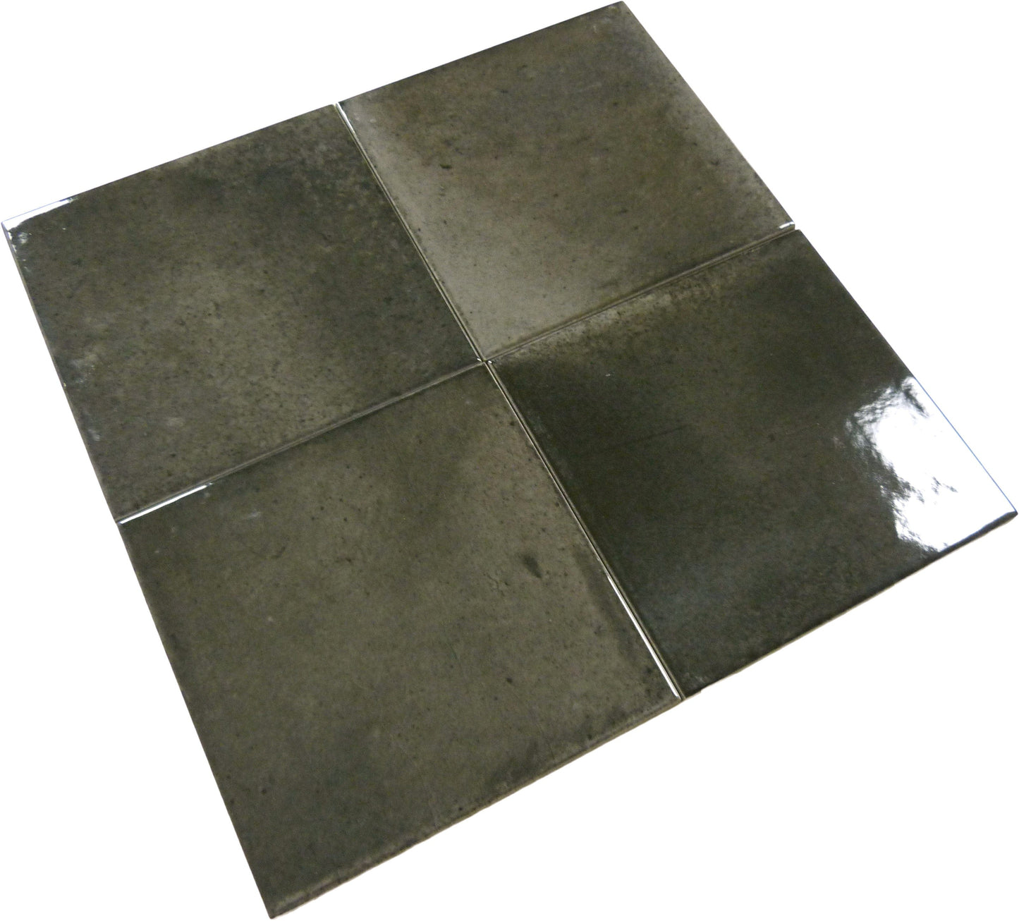 Boutique Ash Black Field 6x6 Porcelain Tile Ocean Pool Mosaics