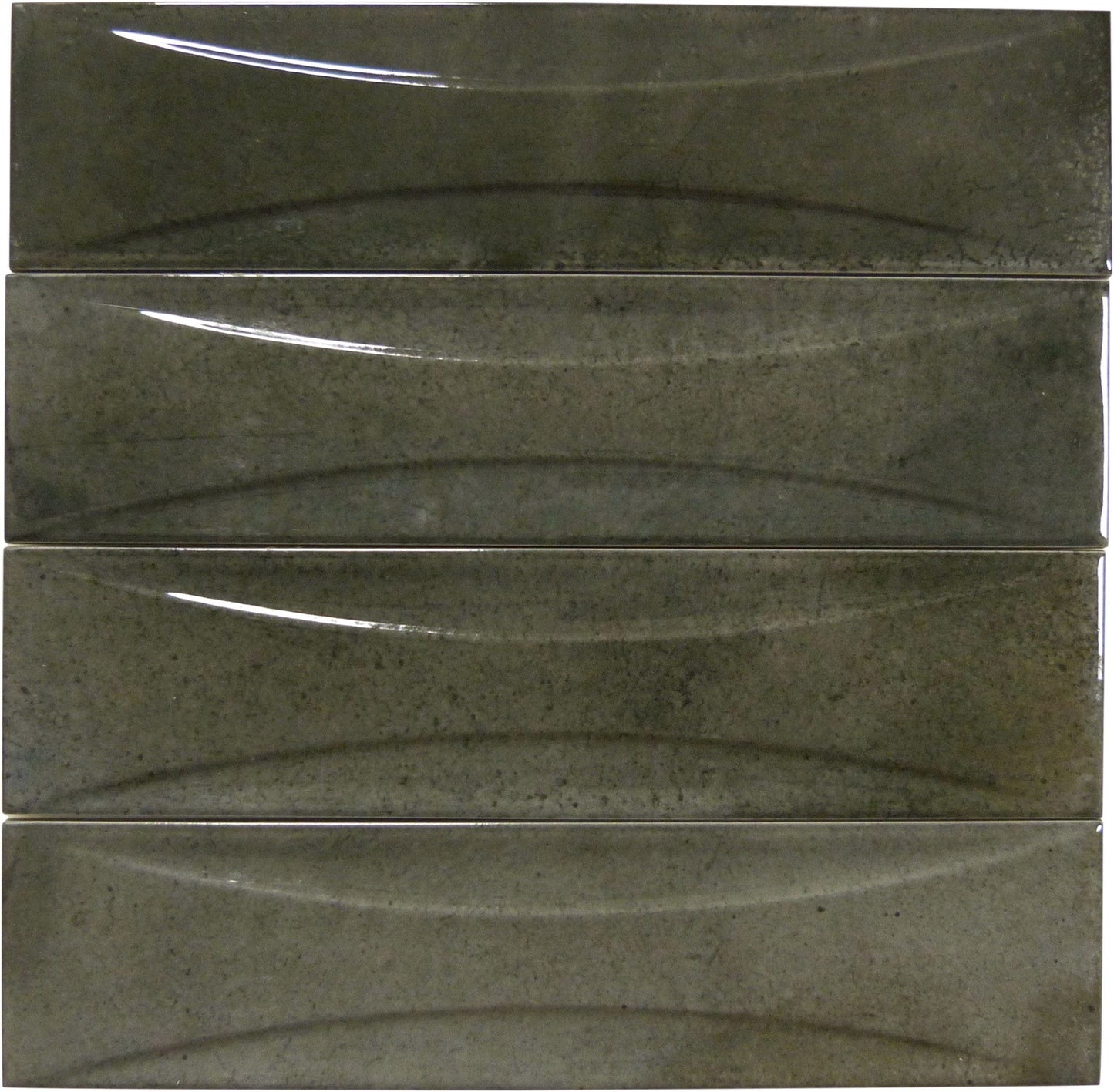 Boutique Ash Black Relief 3x12 Porcelain Tile Ocean Pool Mosaics