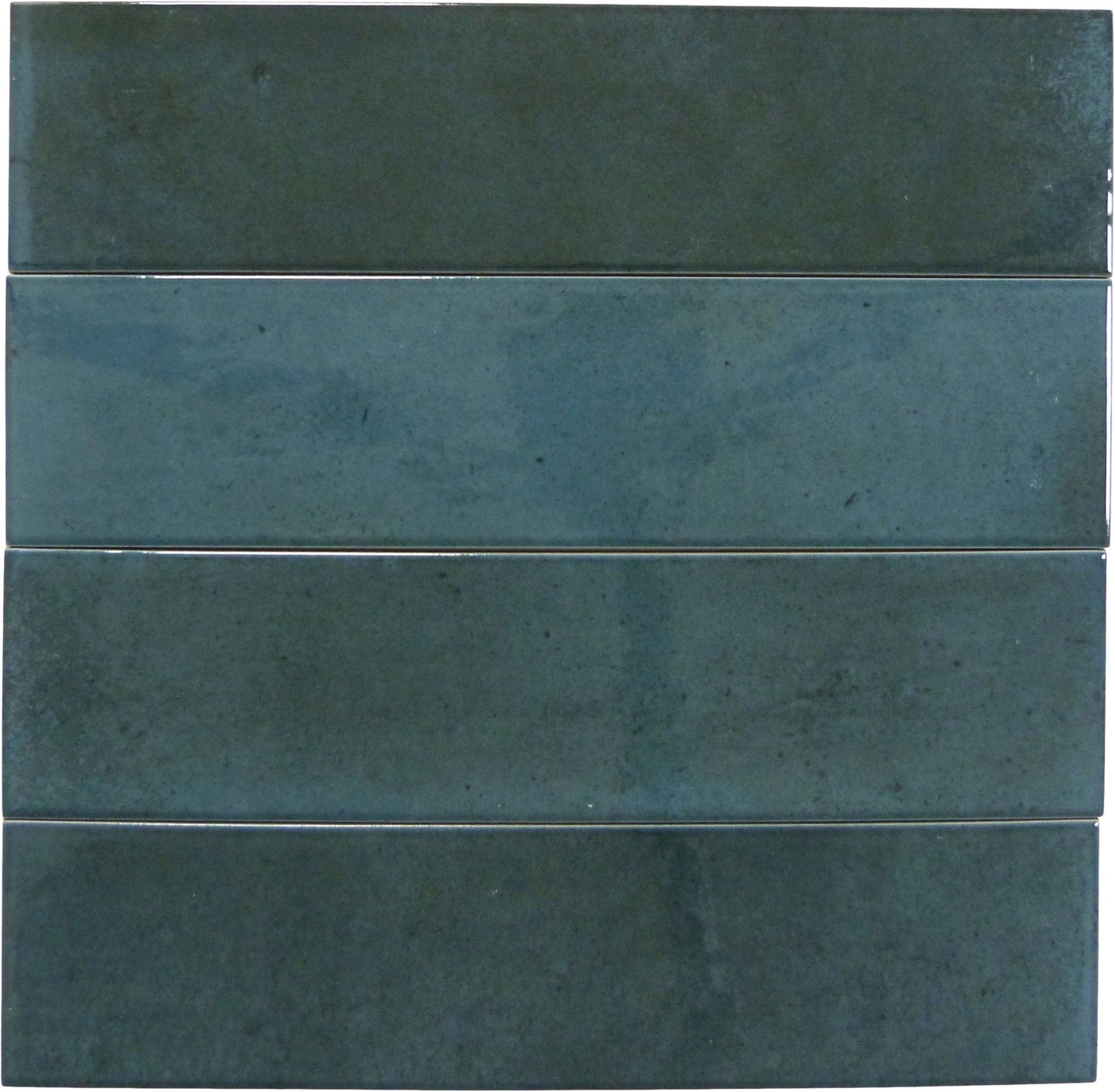 Boutique Prussian Blue Field 3x12 Porcelain Tile Ocean Pool Mosaics