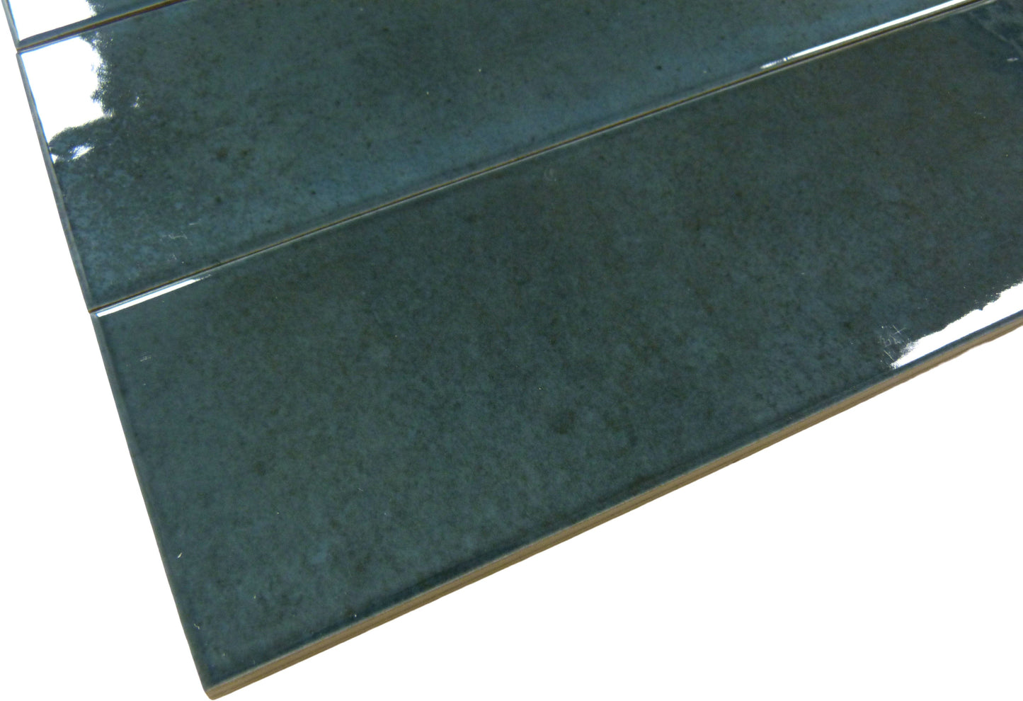 Boutique Prussian Blue Field 3x12 Porcelain Tile Ocean Pool Mosaics