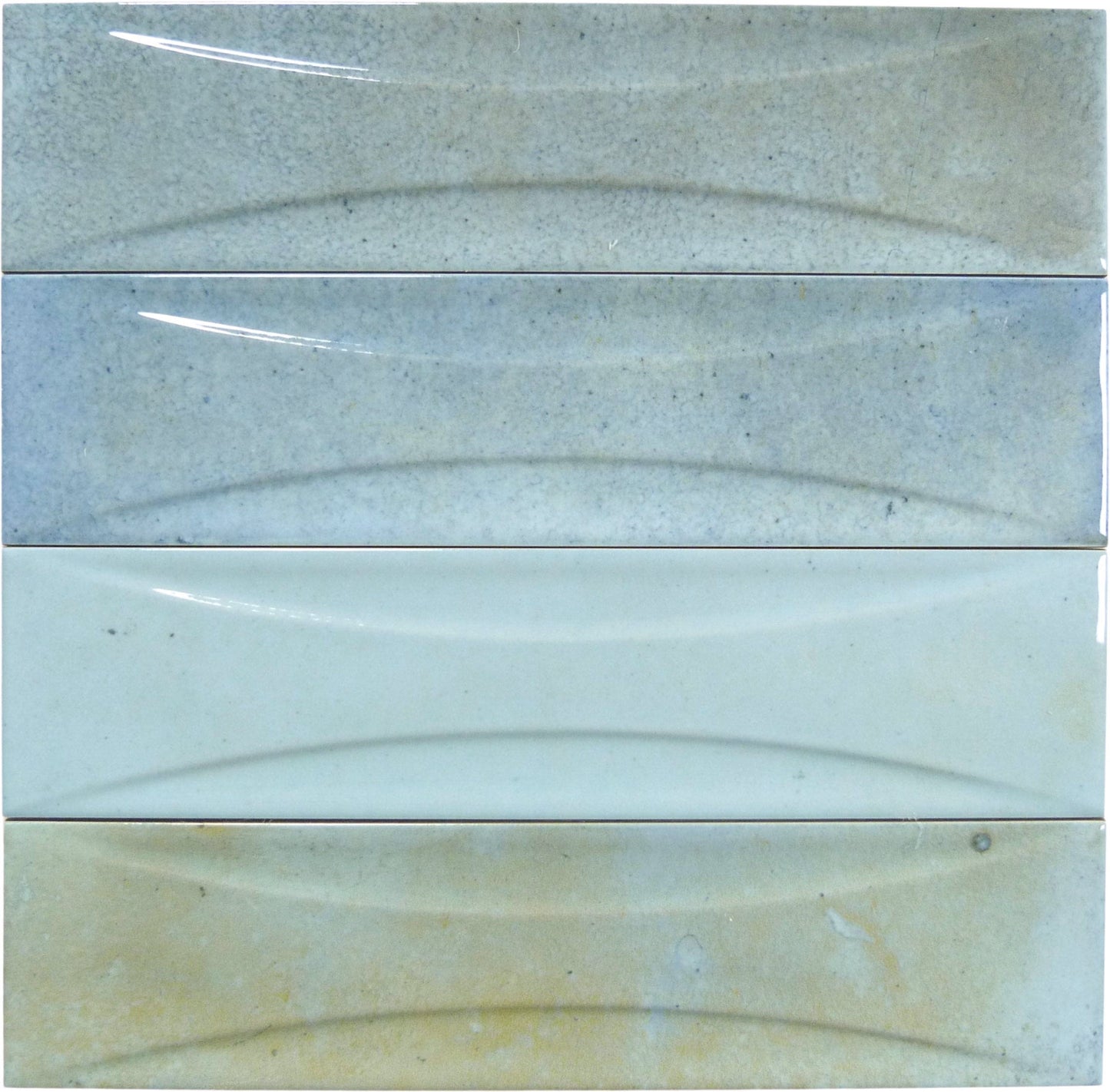 Boutique Verdigris Relief 3x12 Porcelain Tile Ocean Pool Mosaics
