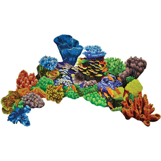 Coral Reef Topview 55x93 Glass Mosaics Pool Tile Ocean Pool Mosaics