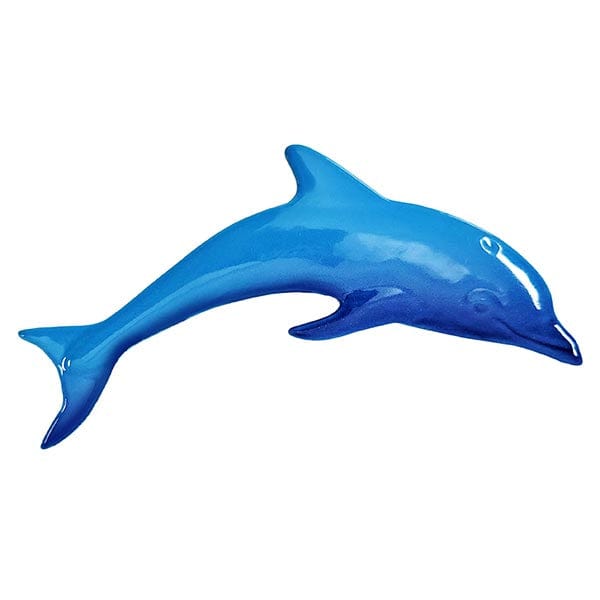 Mini Dolphin Light Blue 6" Porcelain Mosaics Pool Tile Ocean Pool Mosaics