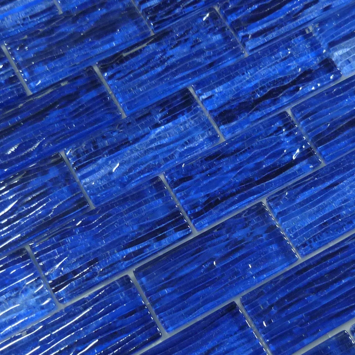 Mirage Marina Blue Wave Glossy Glass Tile Ocean Pool Mosaics
