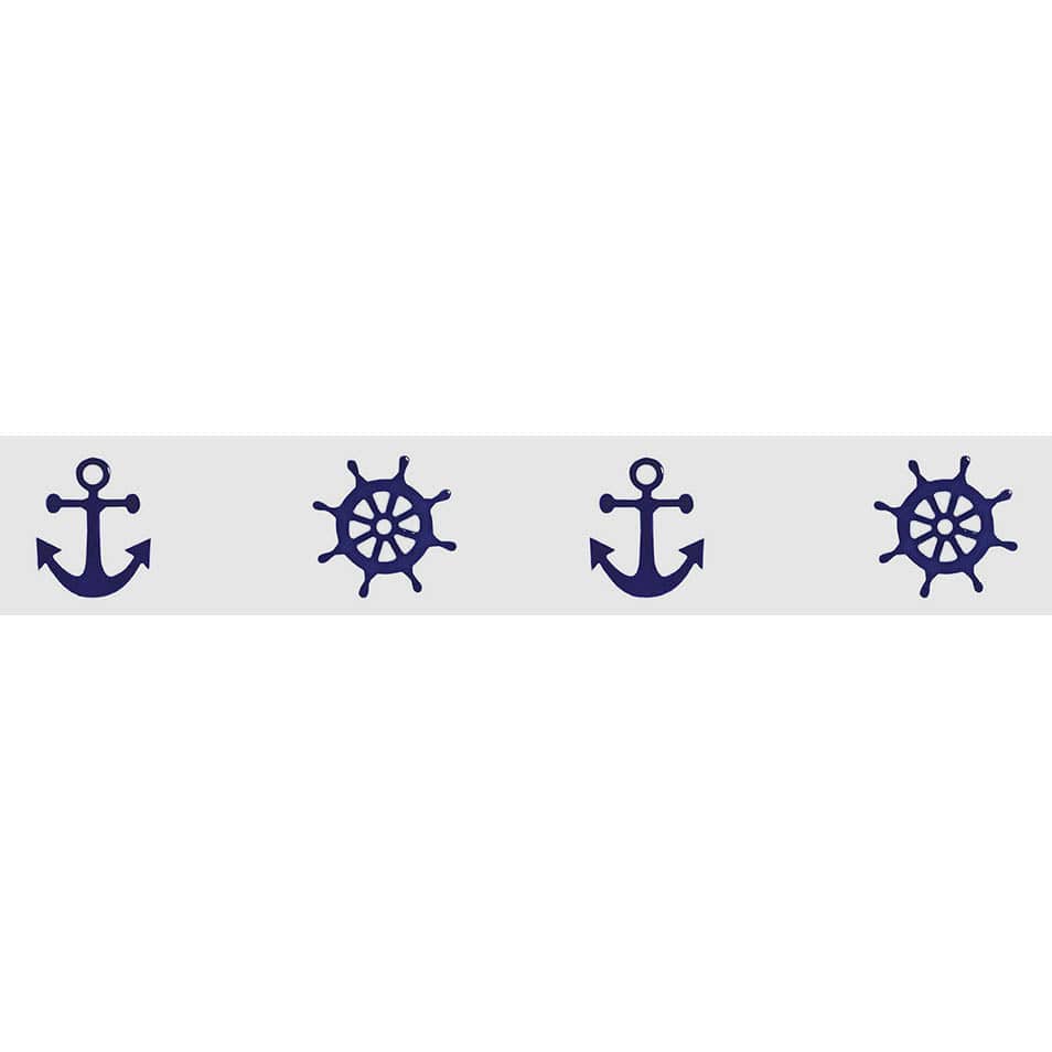 Step Markers Nautical 3x24 Porcelain Mosaics Pool Tile Ocean Pool Mosaics