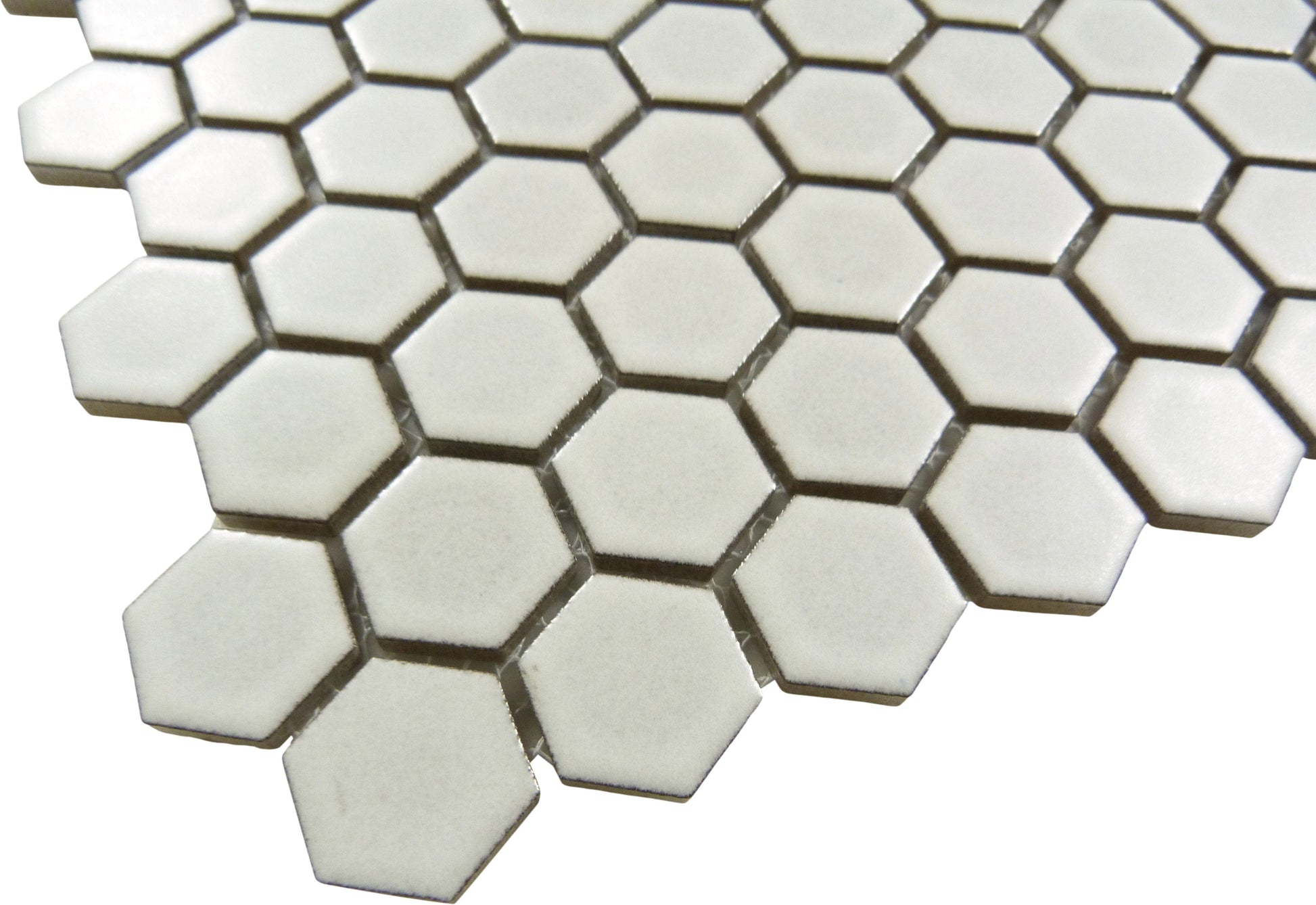 Natura Raincloud Matte Porcelain Hexagon Tile Regency