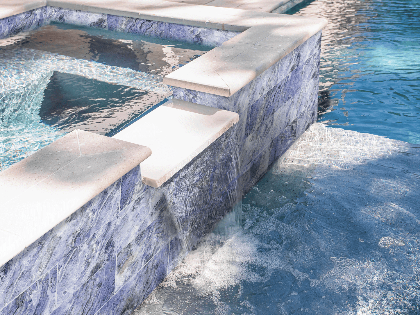 Cloud Cobalt 6x20 Glossy Porcelain Tiles Royal Tile & Stone