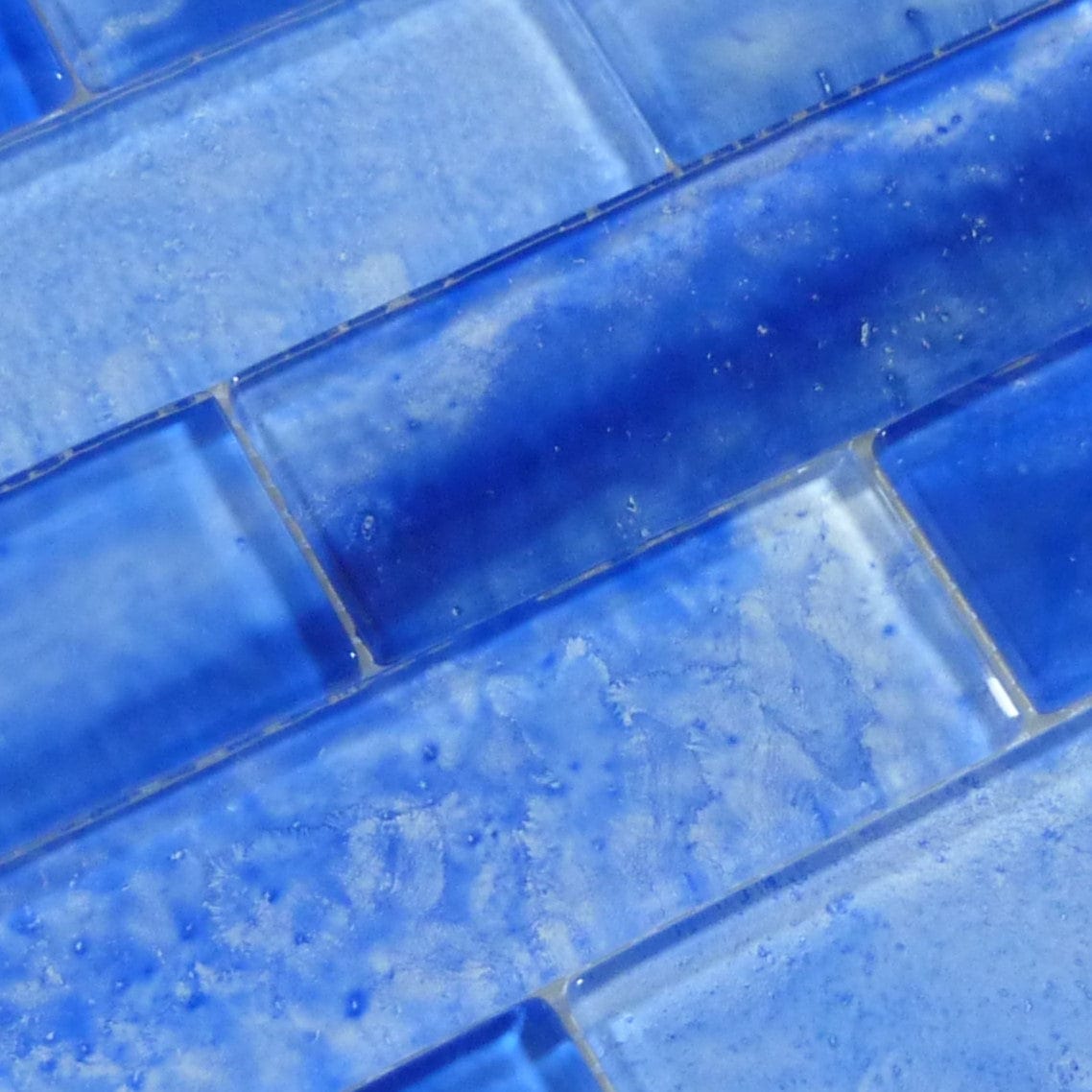 Gemstone Royal Blue 2x6 Mosaic Glass Tile Royal Tile & Stone