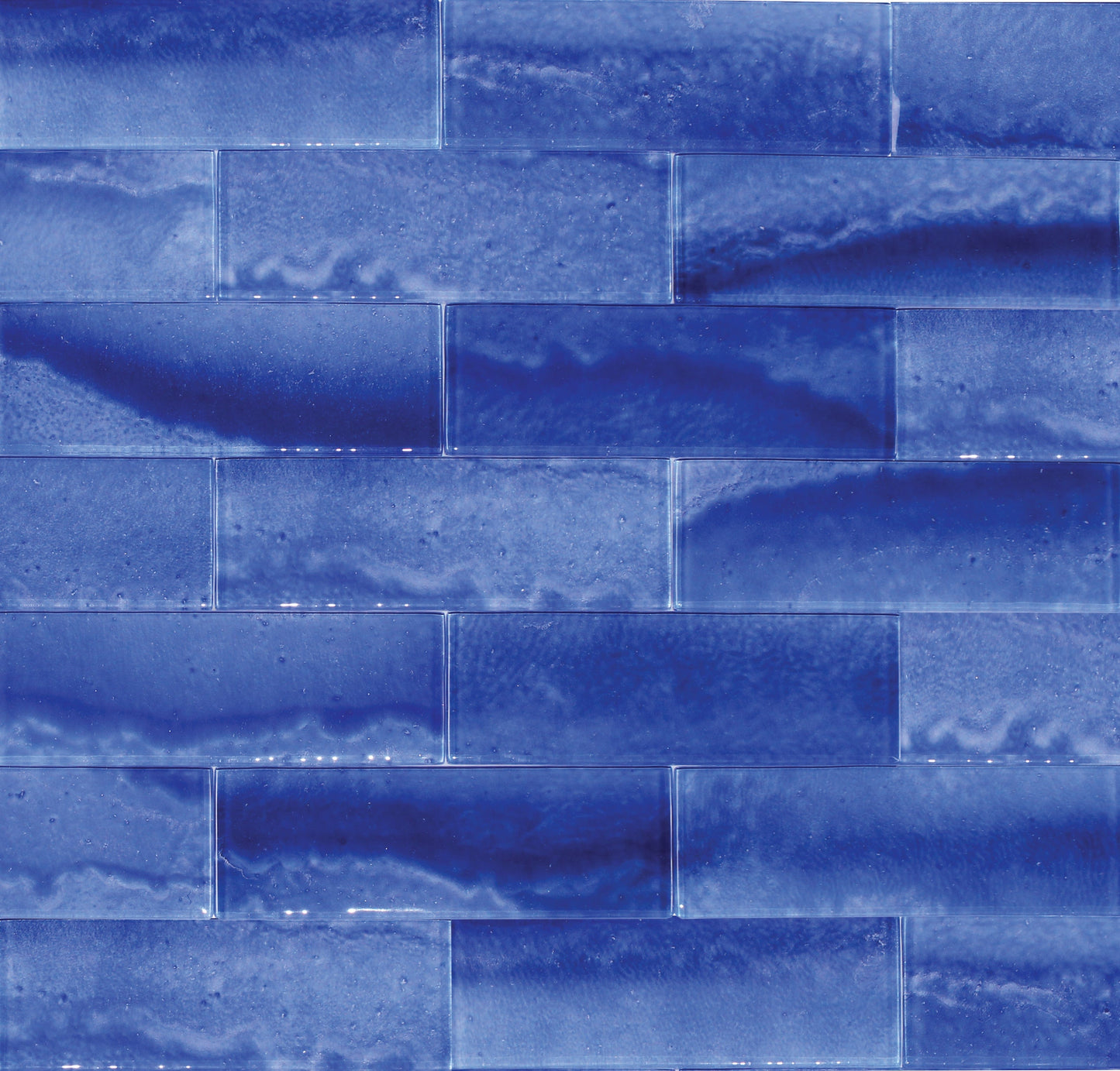 Gemstone Royal Blue 3×9 Glass Field Tile Royal Tile & Stone