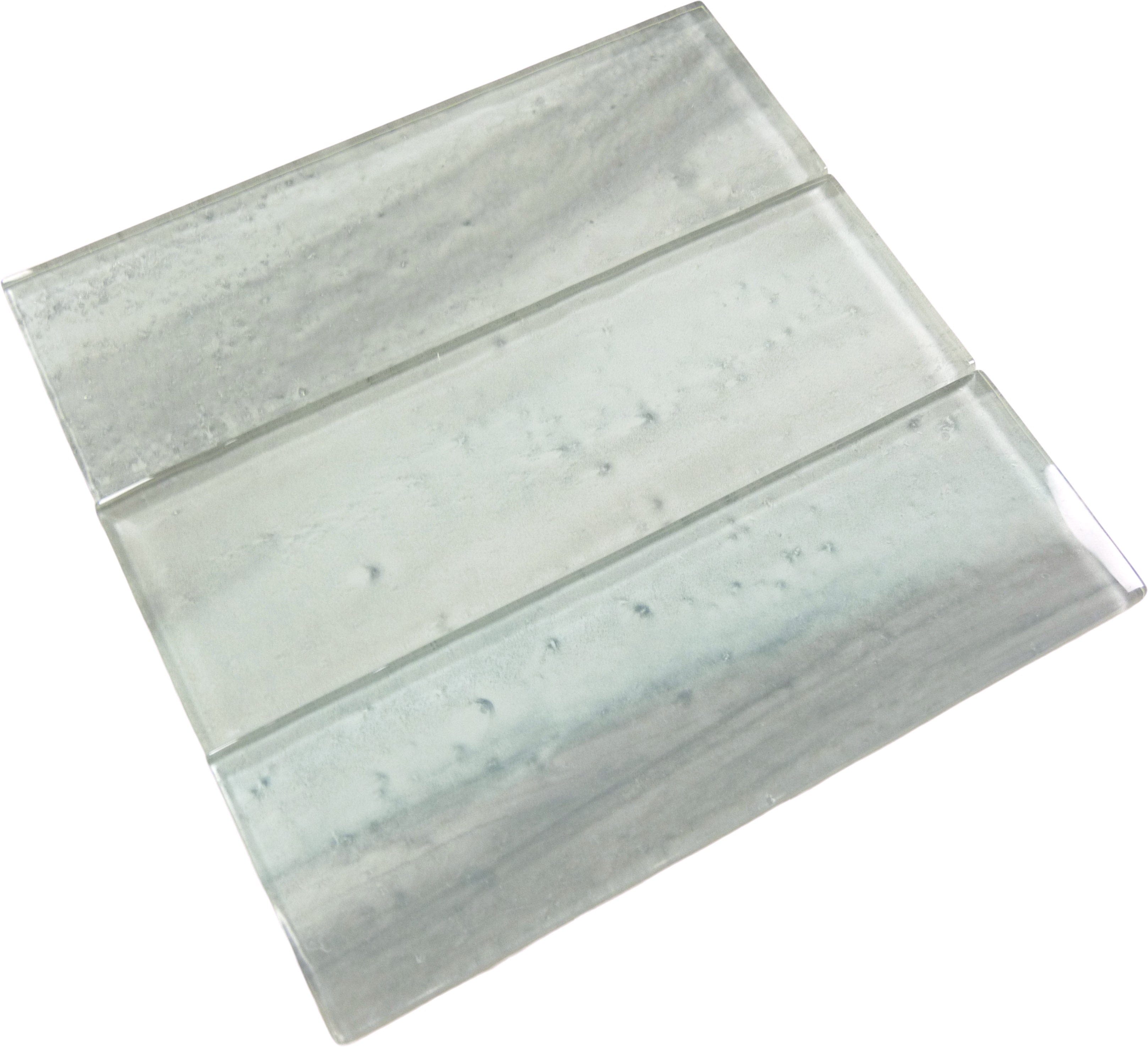 Gemstone Silver 3×9 Glass Tile Royal Tile & Stone