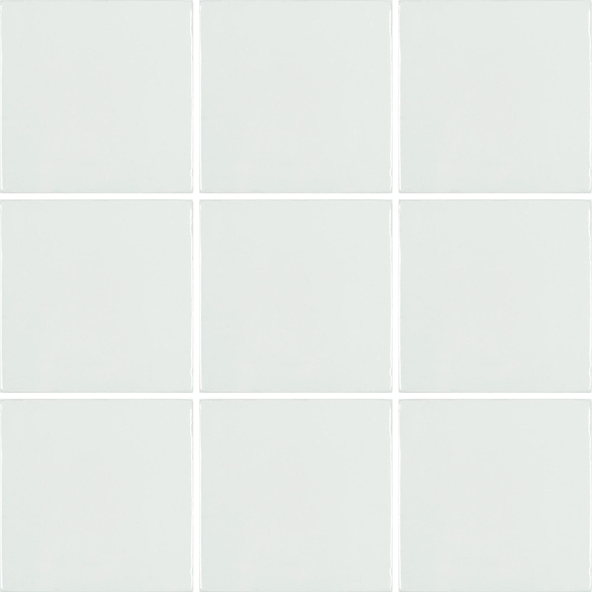 Sol Bianco 6×6 Glossy Porcelain Tile Royal Tile & Stone