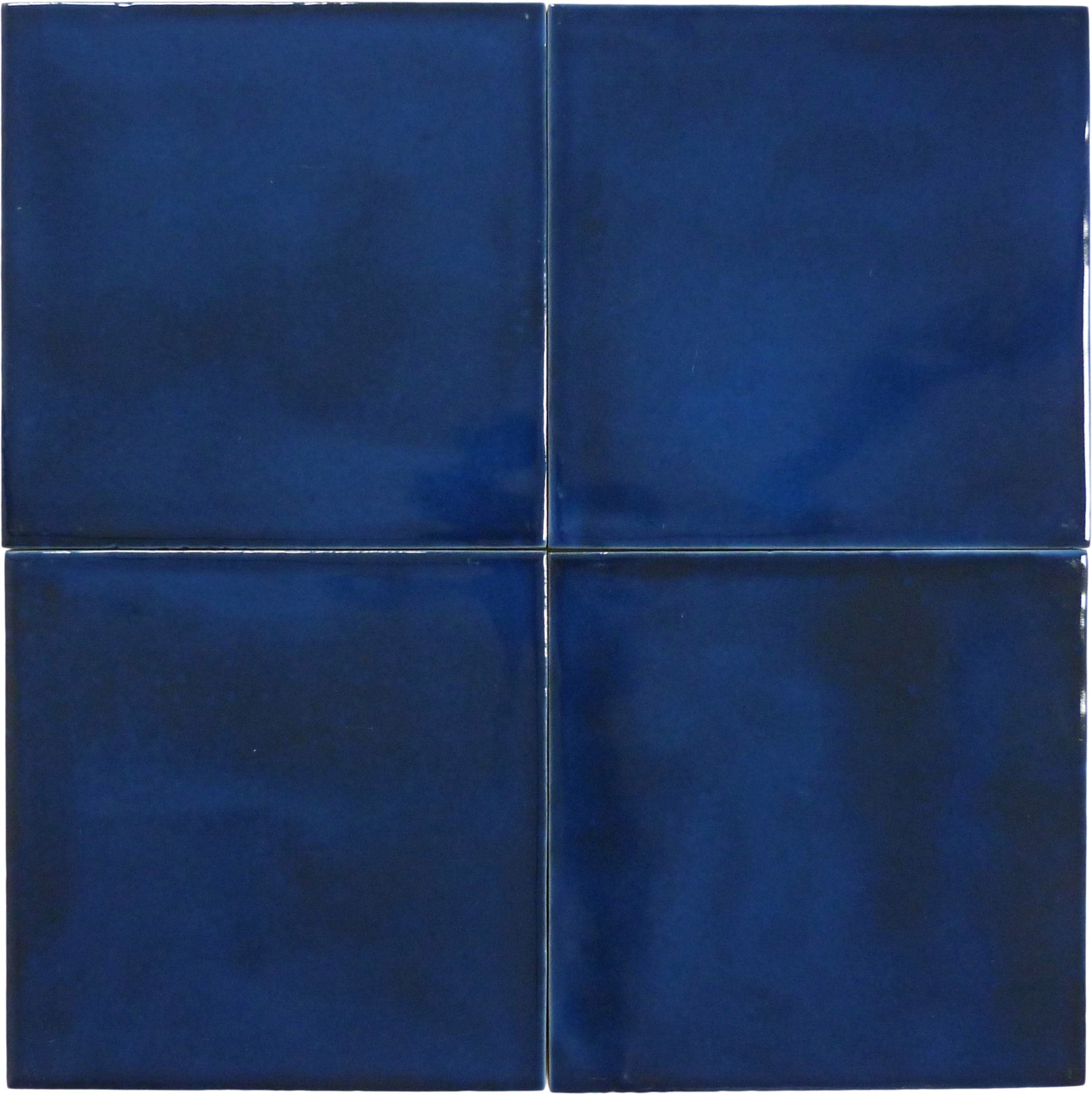 Sol Blue 6×6 Glossy Porcelain Tile Royal Tile & Stone
