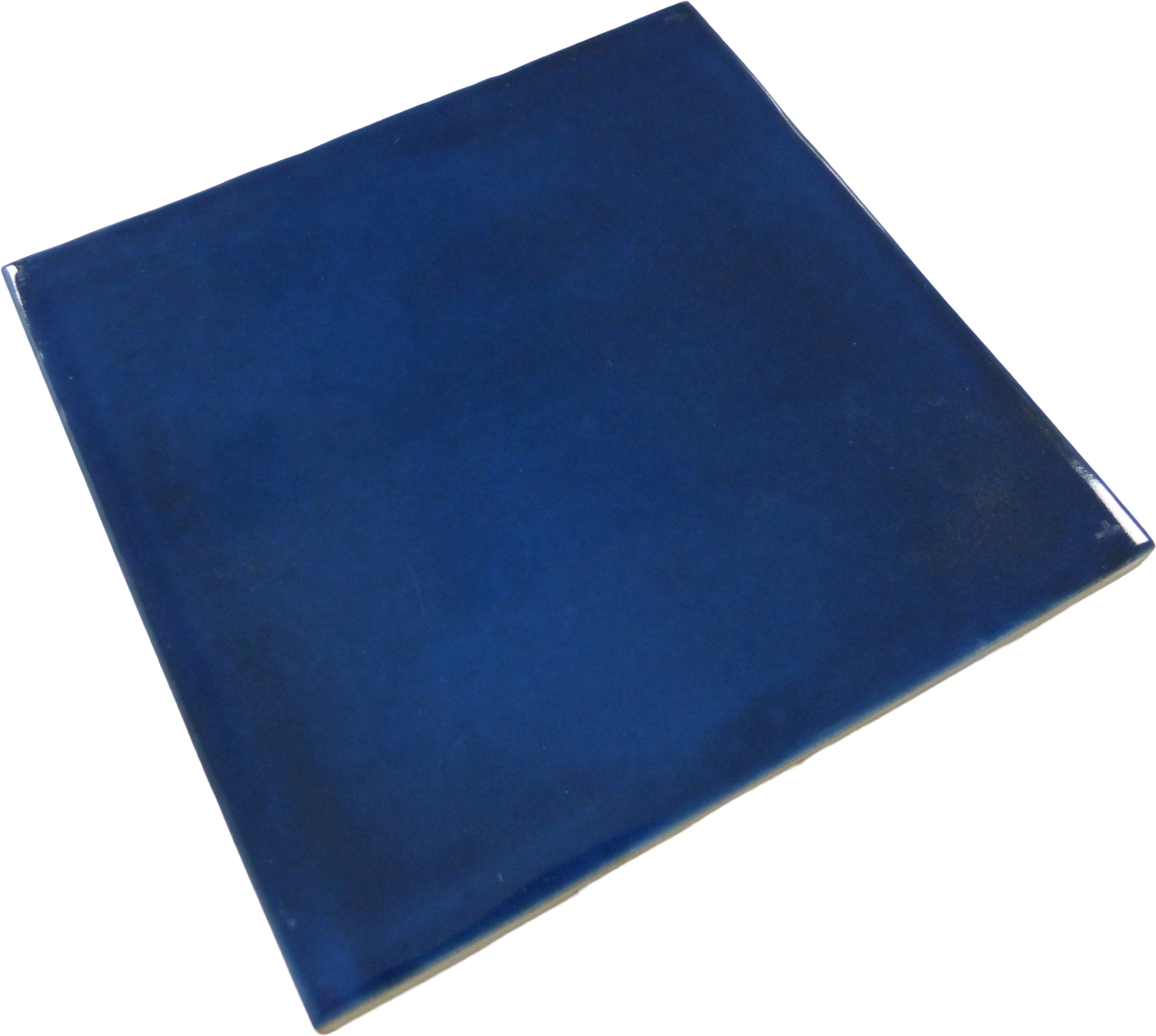 Sol Blue 6×6 Glossy Porcelain Tile Royal Tile & Stone