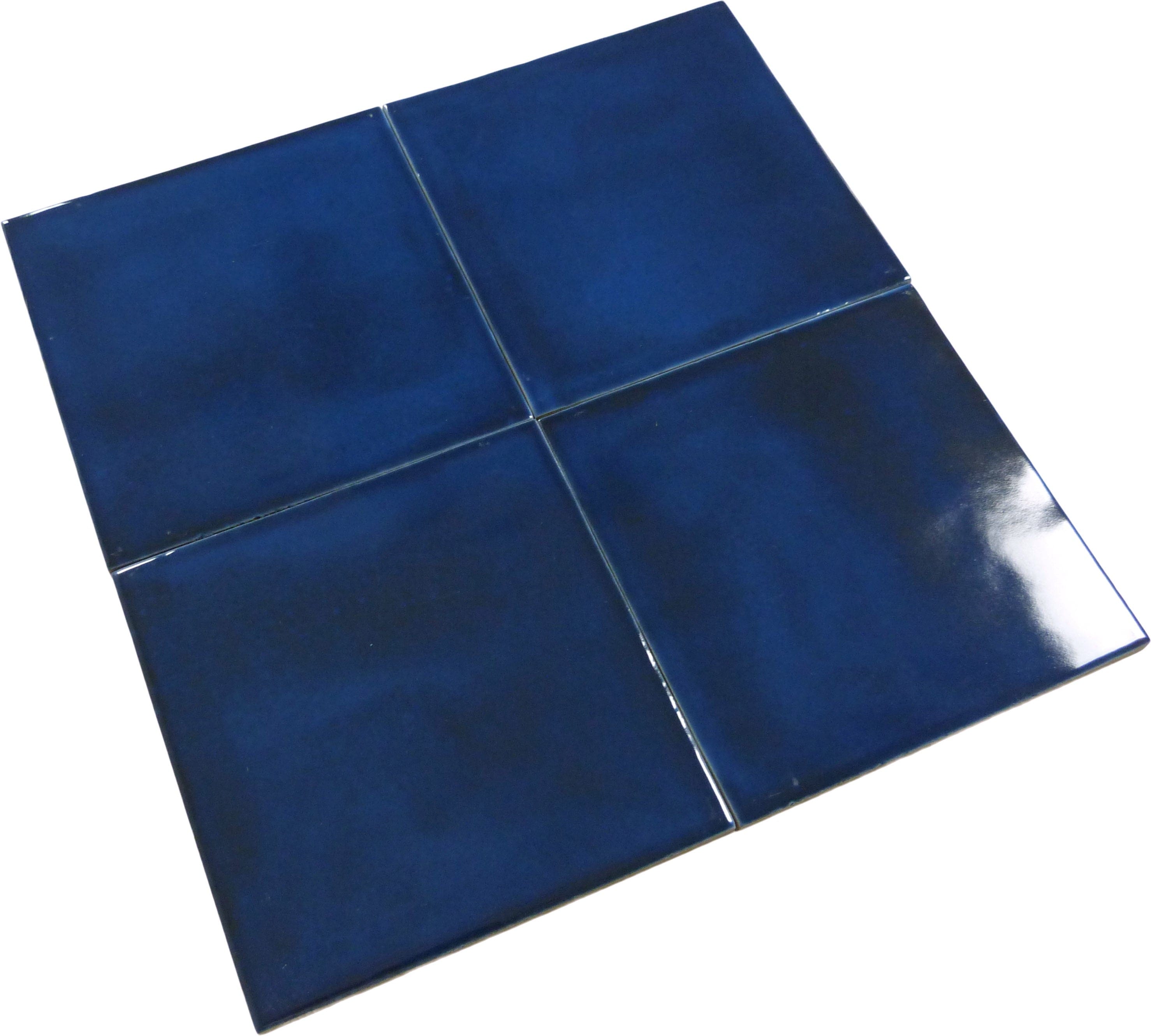Sol Blue 6×6 Glossy Porcelain Tile Royal Tile & Stone