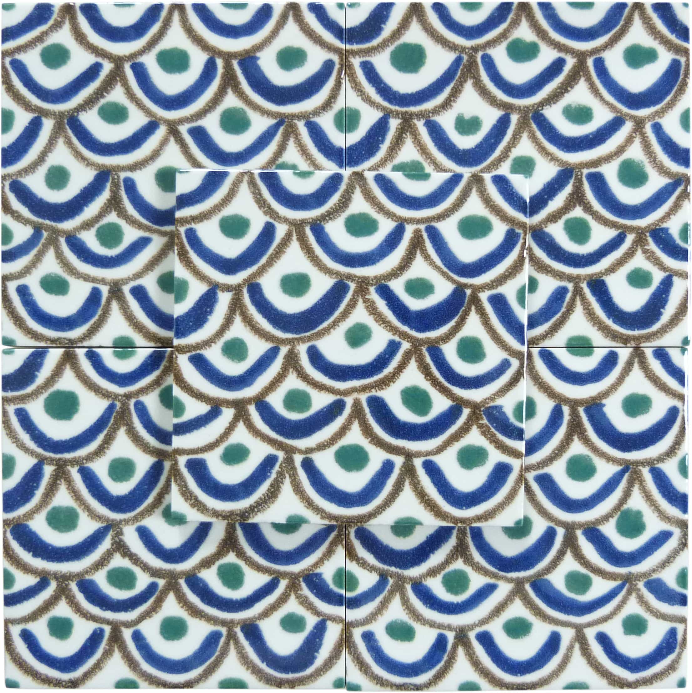 Sol Tappeto 1 6×6 Glossy Porcelain Tile Royal Tile & Stone
