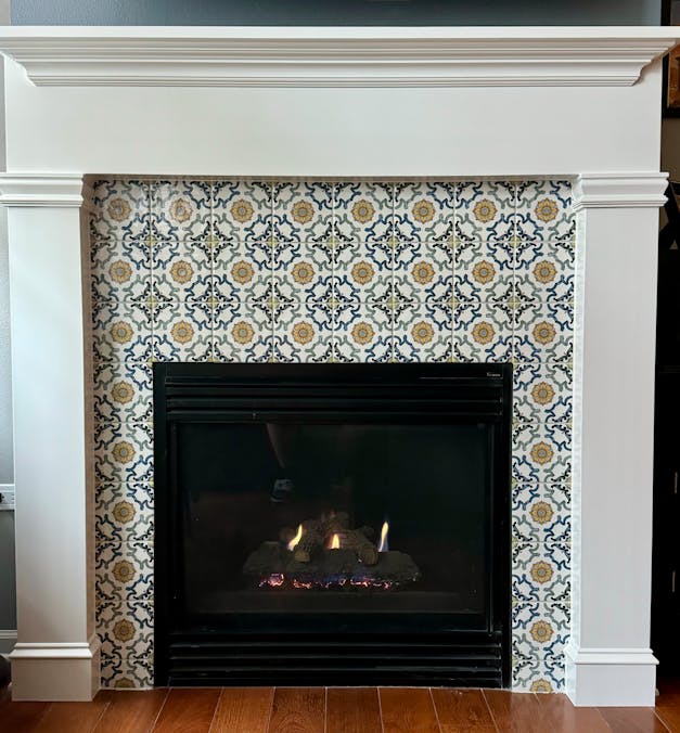 Maioliche Autumn Yellow 6x6 Glossy Porcelain Tile Royal Tile & Stone