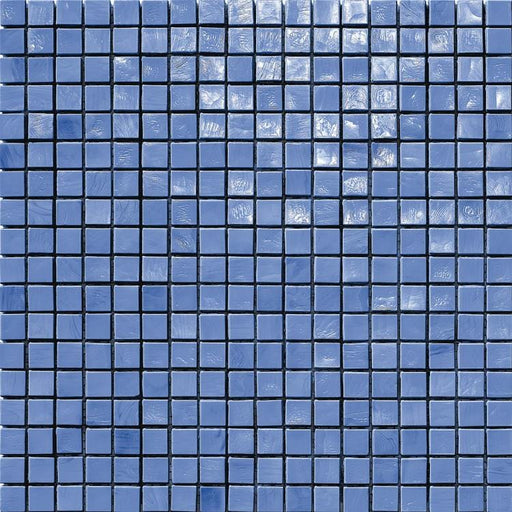 Murano Smalto 5/8x5/8 Sapphire 3 Glass Tile SICIS