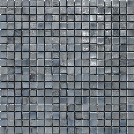 Murano Smalto 5/8x5/8 Titanium 3 Glass Tile SICIS