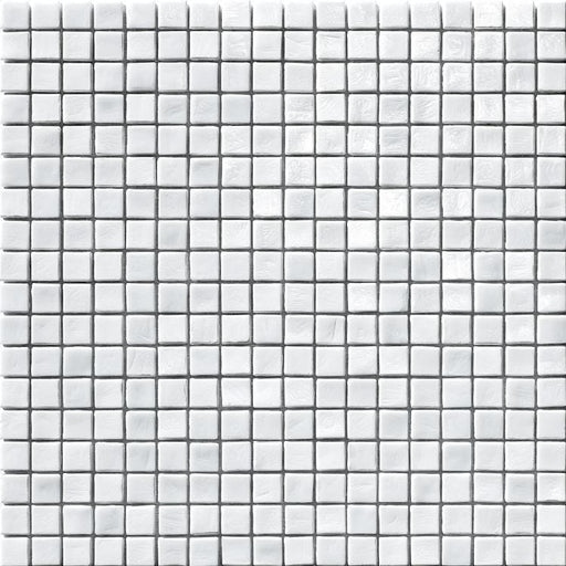 Murano Smalto 5/8x5/8 White Glass Tile SICIS