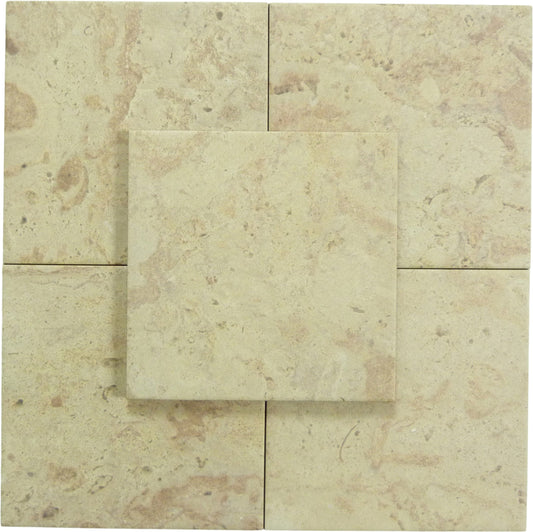 Coralina Beige 6x6 Matte Porcelain Tile Universal Glass Designs