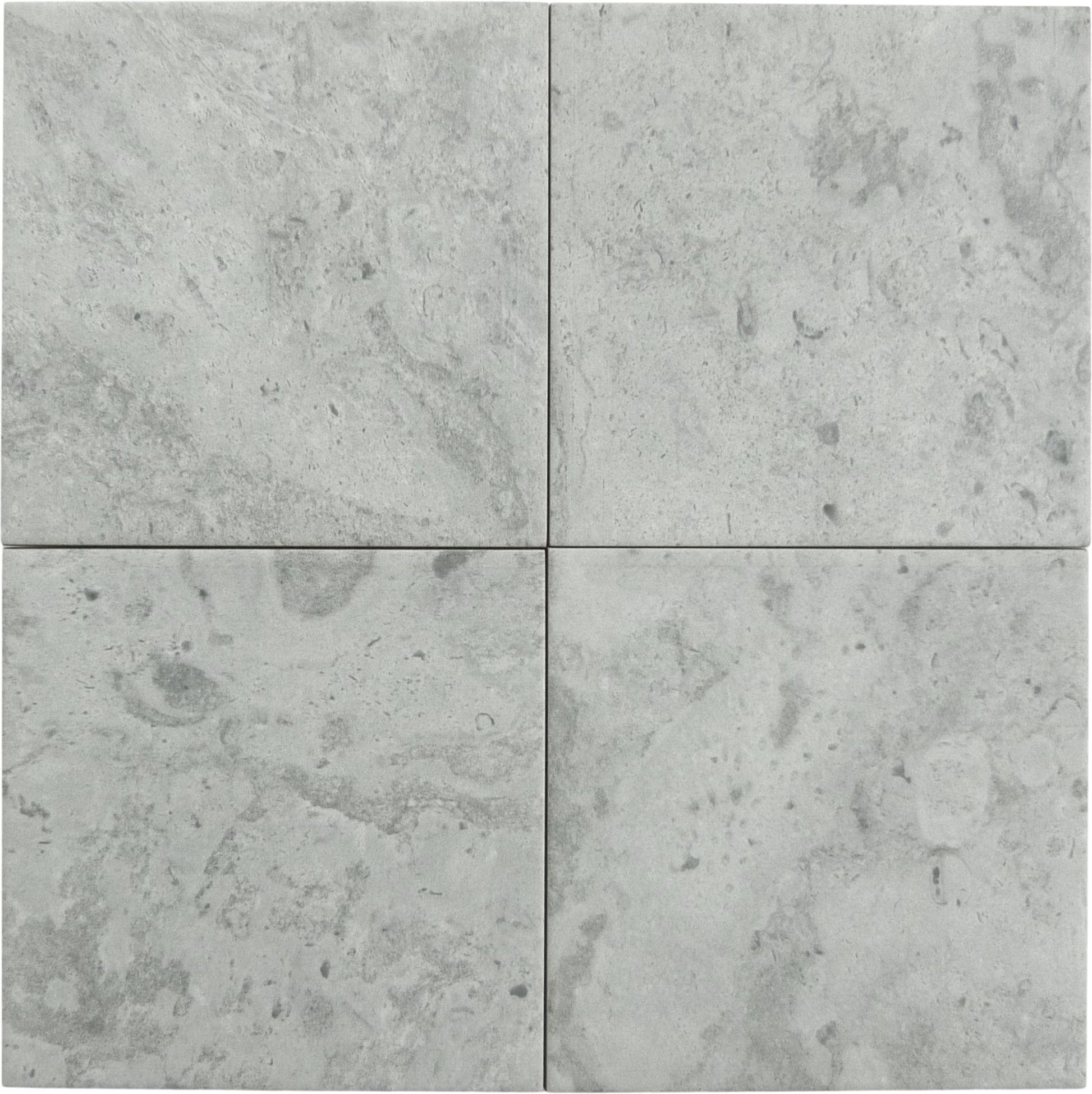 Coralina Grey 6x6 Matte Porcelain Tile Universal Glass Designs