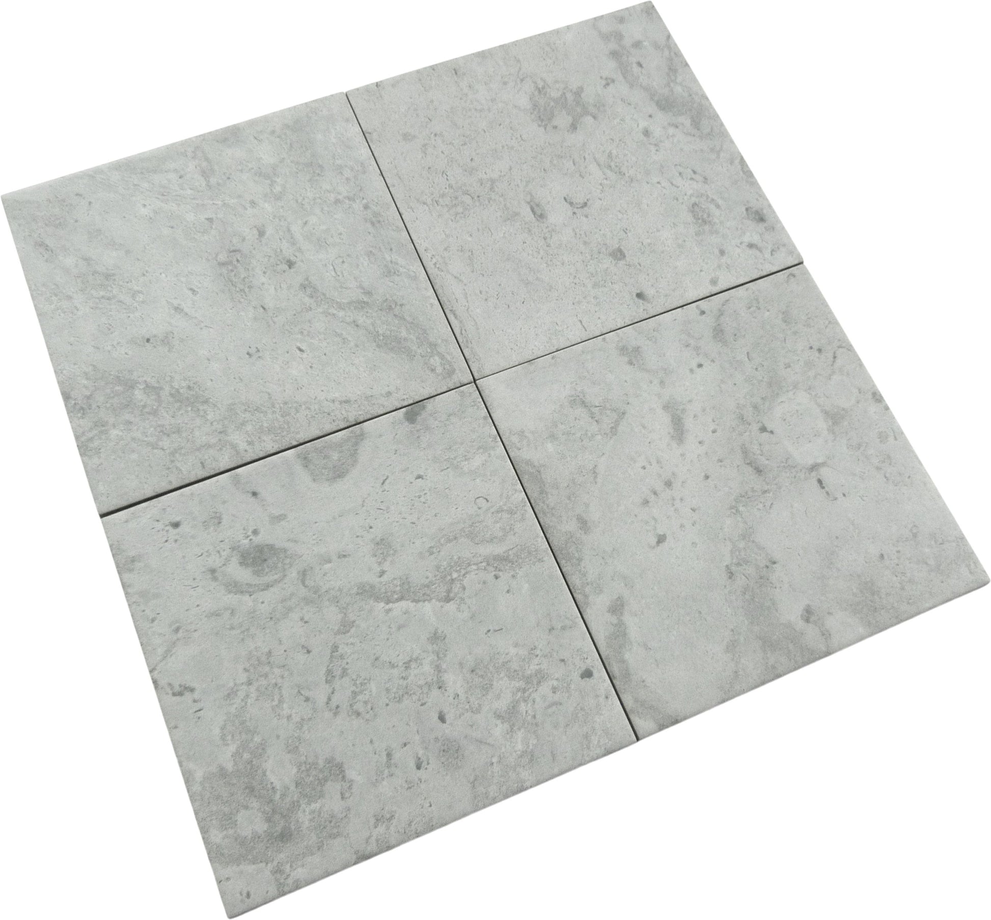 Coralina Grey 6x6 Matte Porcelain Tile Universal Glass Designs