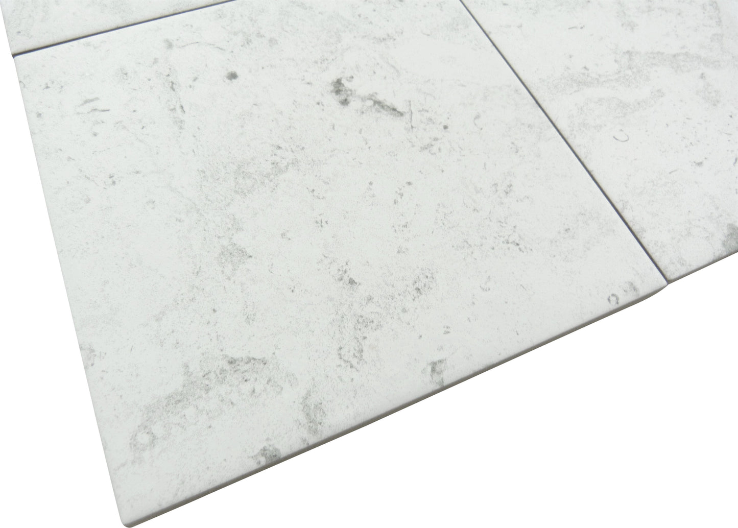 Coralina White 6x6 Matte Porcelain Tile Universal Glass Designs