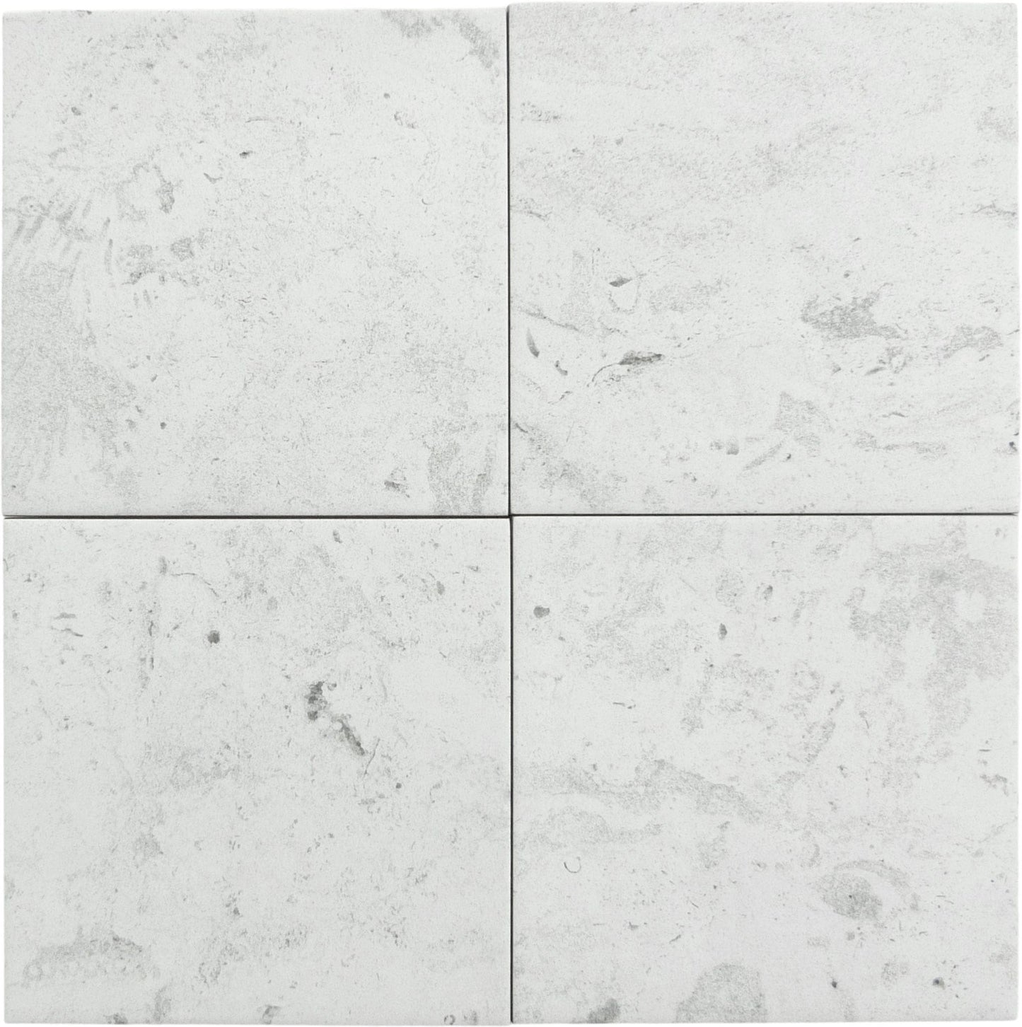Coralina White 6x6 Matte Porcelain Tile Universal Glass Designs