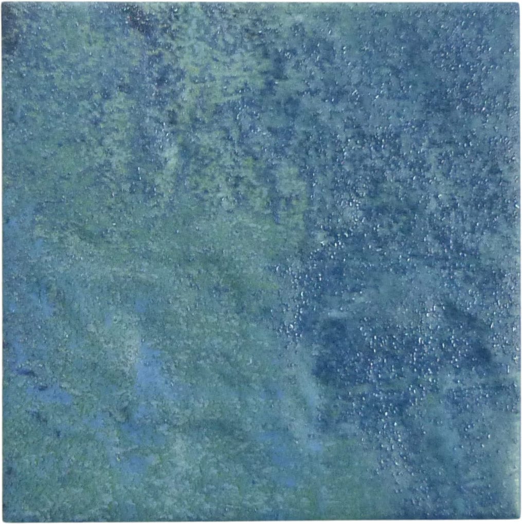 Turqueta Azor Blue 6x6 Matte Porcelain Tile Universal Glass Designs