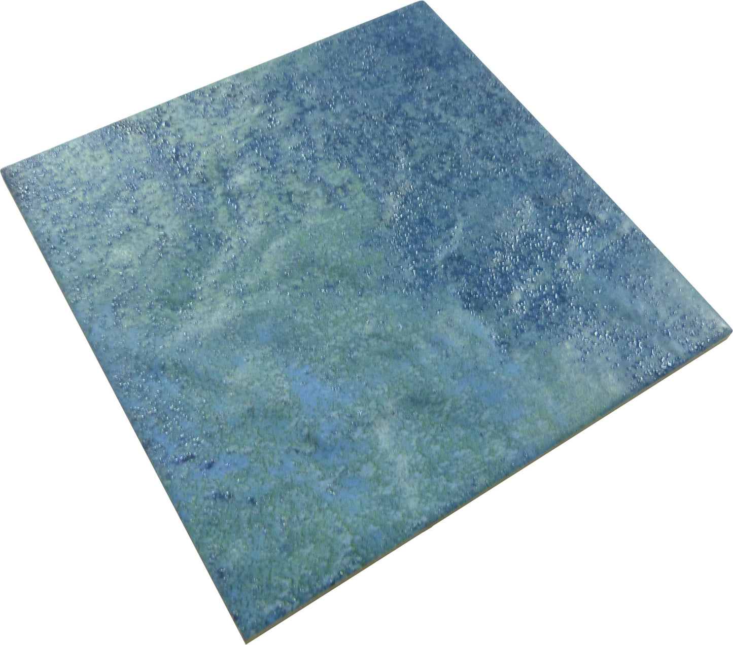 Turqueta Azor Blue 6x6 Matte Porcelain Tile Universal Glass Designs