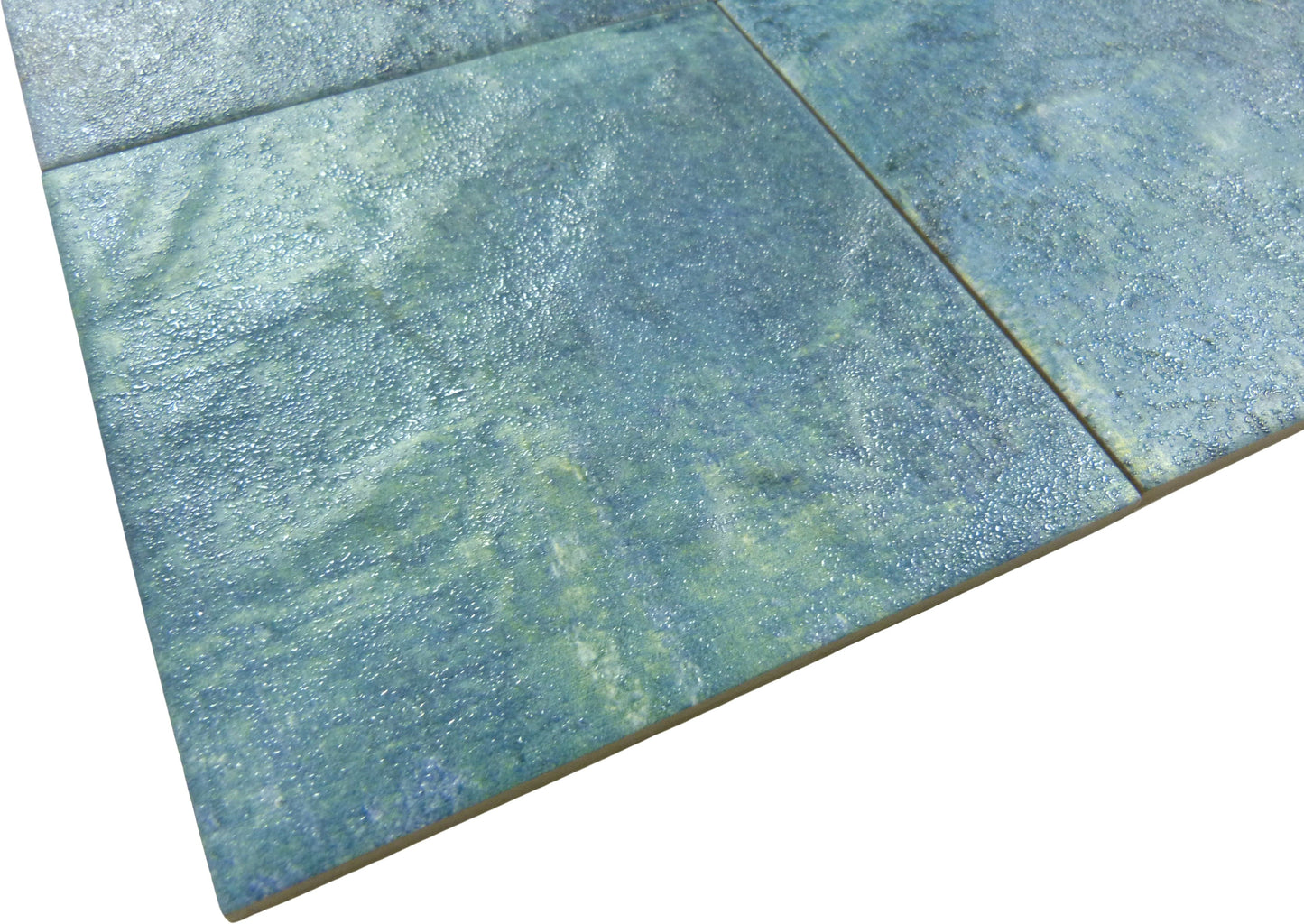 Turqueta Maya Green 6x6 Matte Porcelain Tile Universal Glass Designs